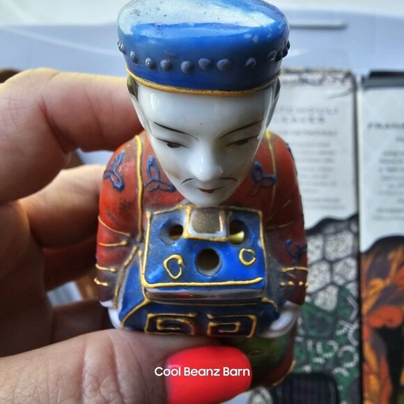 Incense Holder With Incense Sticks Cones & Wooden Ash Catcher - Picture 6 of 15